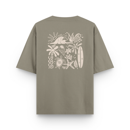 T-shirt oversize Beachy Vibes