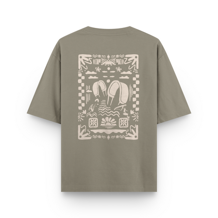 Boho Beach T-Shirt Oversized