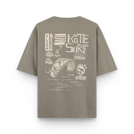 Flag Beach T-Shirt Oversized