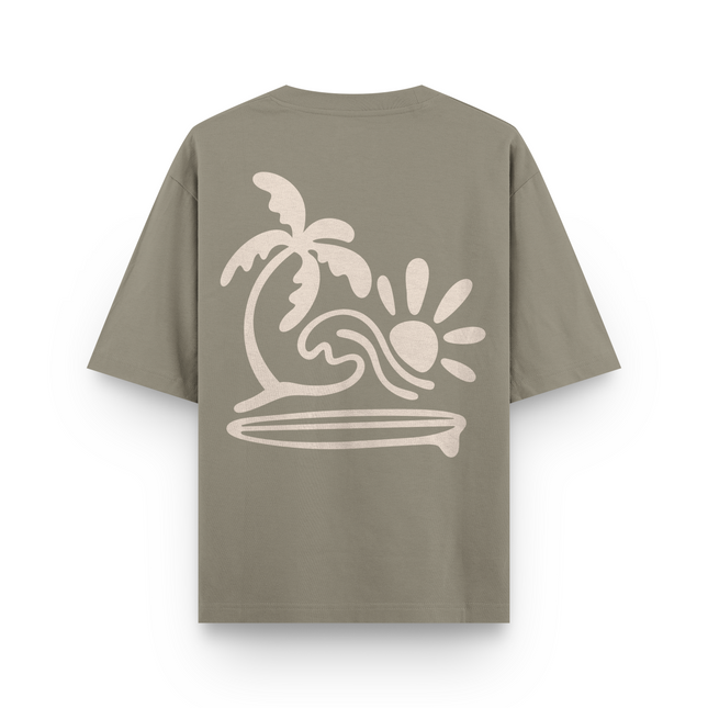 Surf Beach T-Shirt Oversized