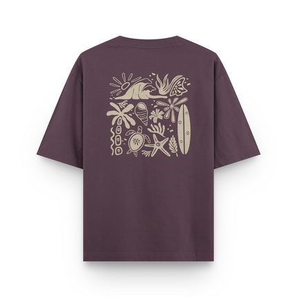 T-shirt oversize Beachy Vibes