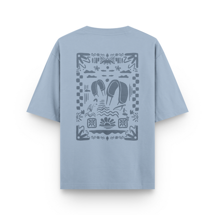 Boho Beach T-Shirt Oversized