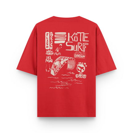 Flag Beach T-Shirt Oversized