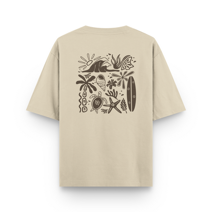 T-shirt oversize Beachy Vibes