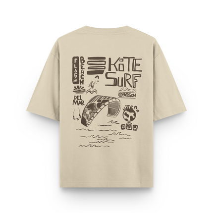 Flag Beach T-Shirt Oversized