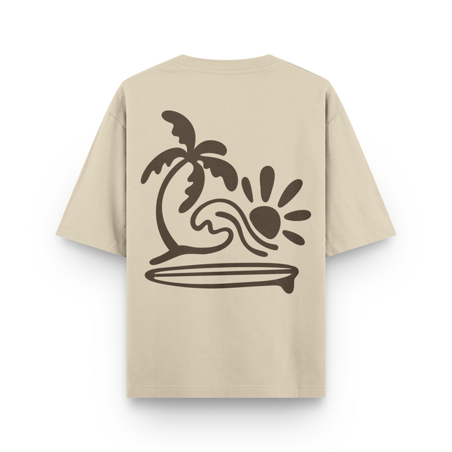 Surf Beach T-Shirt Oversized