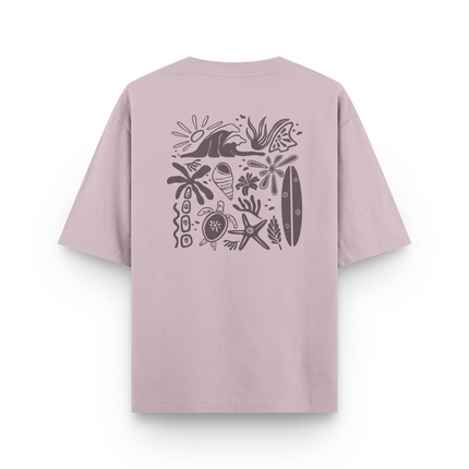 T-shirt oversize Beachy Vibes