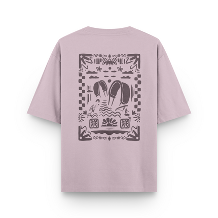Boho Beach T-Shirt Oversized