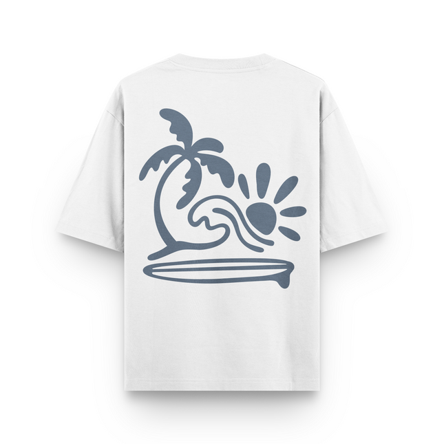 Surf Beach T-Shirt Oversized