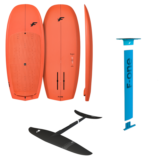 Rocket Wing 4'8 & Phantom Carbon 980 Wingfoil Aufsteiger Set