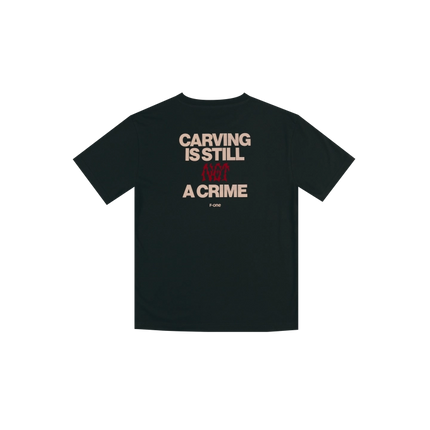 T-SHIRT - Carving is still not a crime