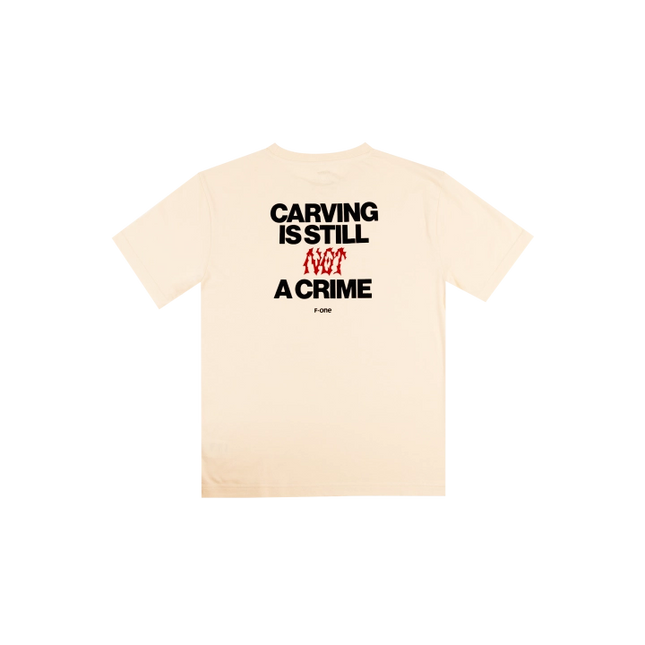 T-SHIRT - Carving is still not a crime