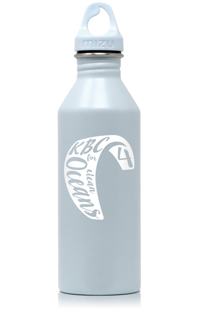 KBC Water Bottle 4CLEAN OCEANS [Design: KITE] Ice blue (normal print) 780 ml