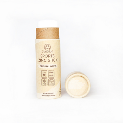 ZINK STICK WHITE 30g Plastic-free cardboard stick