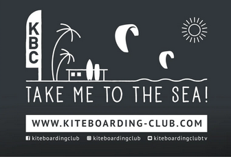KBC car sticker "TAKE ME TO THE SEA"